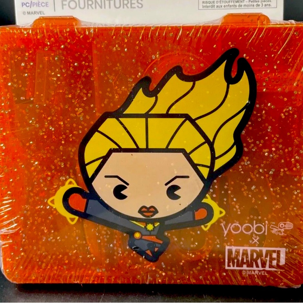 Yoobi Captian Marvel Mini Supply Kit